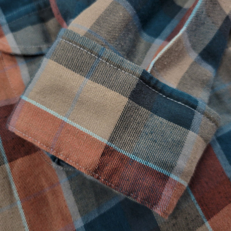 【中古品】【メンズ】 Lee リー MADRAS CHECK LS SHIRT マドラスチェック ロングスリーブ シャツ 長袖 146-260610-as-13-izu サイズ：XL カラー：マルチカラー 万代Net店