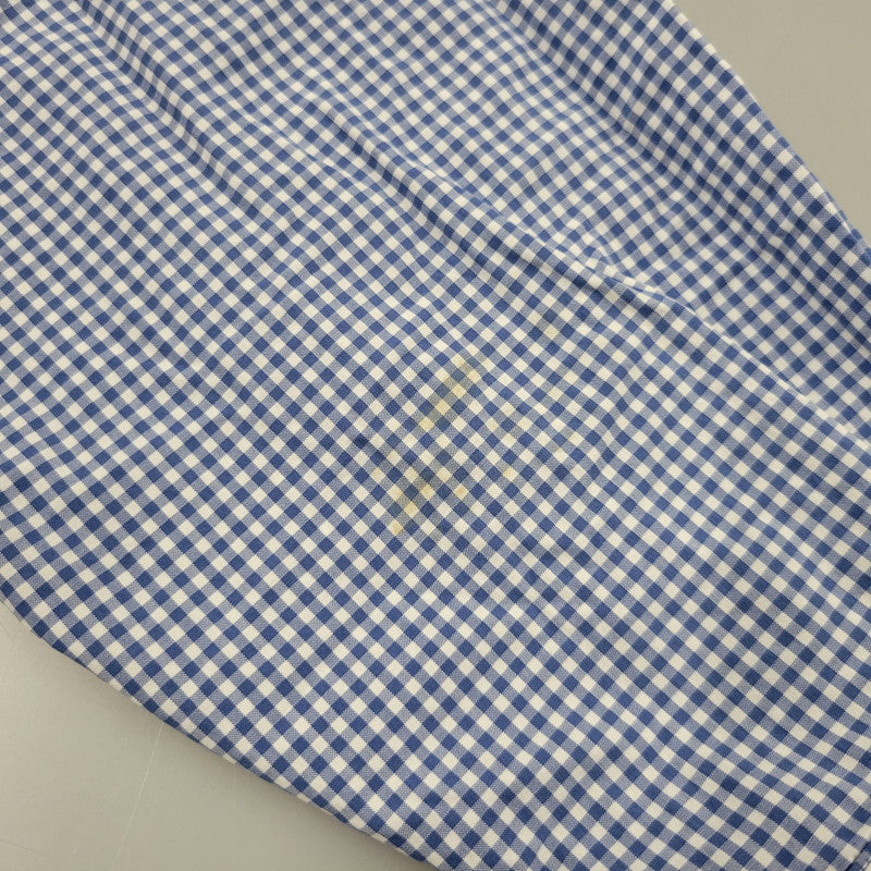 【現状渡し品】【メンズ】 Polo by Ralph Lauren ポロバイラルフローレン CLASSIC FIT GINGHAM CHECK LS BD SHIRT ギンガムチェック ボタンダウン シャツ 長袖 146-260610-as-11-izu サイズ：2XB カラー：ブルー×ホワイト 万代Net店