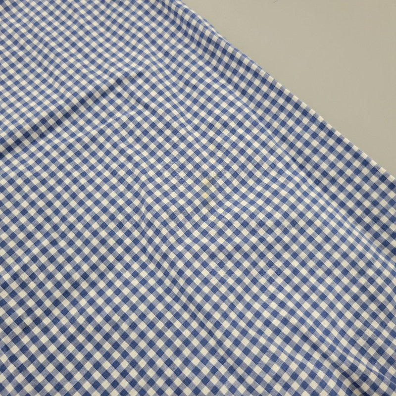 【現状渡し品】【メンズ】 Polo by Ralph Lauren ポロバイラルフローレン CLASSIC FIT GINGHAM CHECK LS BD SHIRT ギンガムチェック ボタンダウン シャツ 長袖 146-260610-as-11-izu サイズ：2XB カラー：ブルー×ホワイト 万代Net店