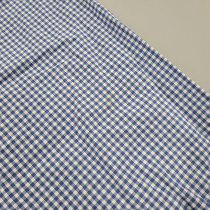 【現状渡し品】【メンズ】 Polo by Ralph Lauren ポロバイラルフローレン CLASSIC FIT GINGHAM CHECK LS BD SHIRT ギンガムチェック ボタンダウン シャツ 長袖 146-260610-as-11-izu サイズ：2XB カラー：ブルー×ホワイト 万代Net店