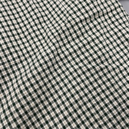 【中古品】【メンズ】 OLD GAP オールドギャップ CHECK SS BD SHIRT チェック ショートスリーブ ボタンダウン シャツ 半袖 146-260610-as-02-izu サイズ：M カラー：グリーン系 万代Net店