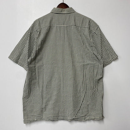 【中古品】【メンズ】 OLD GAP オールドギャップ CHECK SS BD SHIRT チェック ショートスリーブ ボタンダウン シャツ 半袖 146-260610-as-02-izu サイズ：M カラー：グリーン系 万代Net店