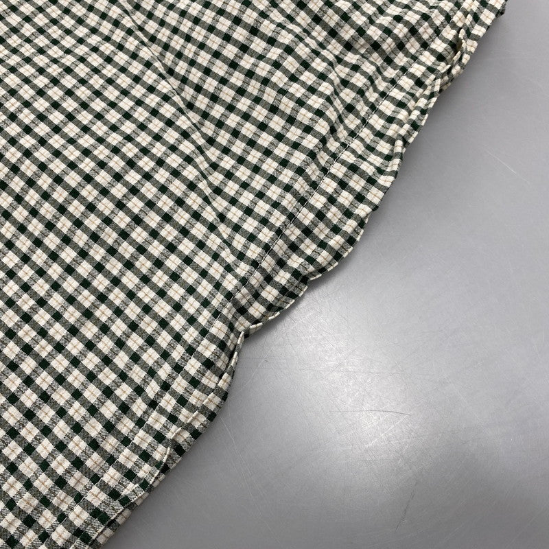 【中古品】【メンズ】 OLD GAP オールドギャップ CHECK SS BD SHIRT チェック ショートスリーブ ボタンダウン シャツ 半袖 146-260610-as-02-izu サイズ：M カラー：グリーン系 万代Net店