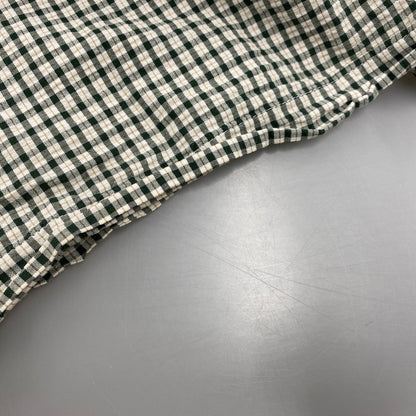 【中古品】【メンズ】 OLD GAP オールドギャップ CHECK SS BD SHIRT チェック ショートスリーブ ボタンダウン シャツ 半袖 146-260610-as-02-izu サイズ：M カラー：グリーン系 万代Net店