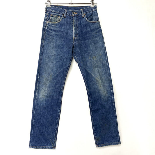 【中古品】【メンズ】 LEVI'S リーバイス 502XX BIG E ビッグイ― 刻印J22 日本製 90年製 135周年記念 90’S DENIM PANTS デニム パンツ ボトムス ズボン 157-260527-cs-05-izu サイズ：W30 L33 カラー：インディゴ 万代Net店