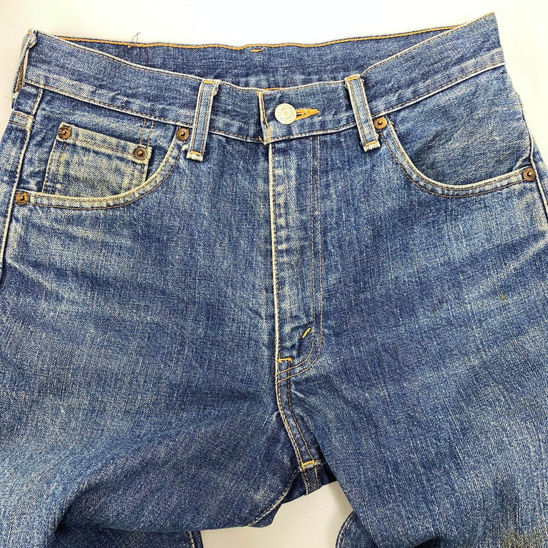 【中古品】【メンズ】 LEVI'S リーバイス 502XX BIG E ビッグイ― 刻印J22 日本製 90年製 135周年記念 90’S DENIM PANTS デニム パンツ ボトムス ズボン 157-260527-cs-05-izu サイズ：W30 L33 カラー：インディゴ 万代Net店