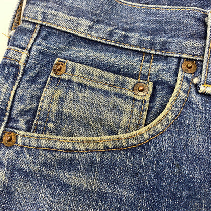 【中古品】【メンズ】 LEVI'S リーバイス 502XX BIG E ビッグイ― 刻印J22 日本製 90年製 135周年記念 90’S DENIM PANTS デニム パンツ ボトムス ズボン 157-260527-cs-05-izu サイズ：W30 L33 カラー：インディゴ 万代Net店