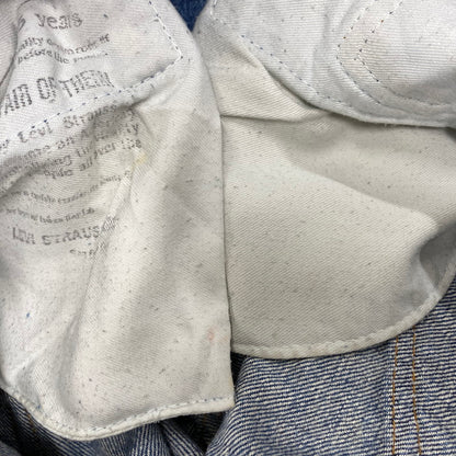 【中古品】【メンズ】 LEVI'S リーバイス 701XX BIG E ビッグイー 刻印J22 日本製 91年製 135周年記念 90’S DENIM PANTS デニム パンツ ボトムス ズボン 157-260527-cs-06-izu サイズ：W31 L33 カラー：インディゴ 万代Net店