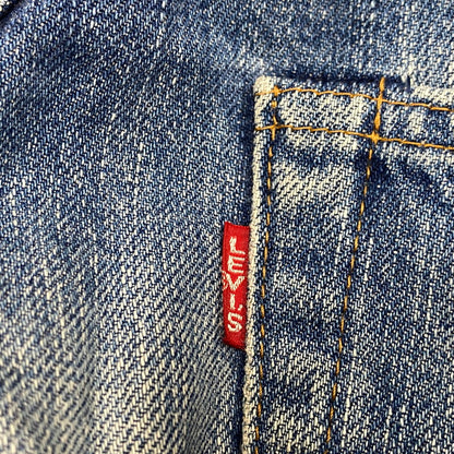 【中古品】【メンズ】 LEVI'S リーバイス 701XX BIG E ビッグイー 刻印J22 日本製 91年製 135周年記念 90’S DENIM PANTS デニム パンツ ボトムス ズボン 157-260527-cs-06-izu サイズ：W31 L33 カラー：インディゴ 万代Net店
