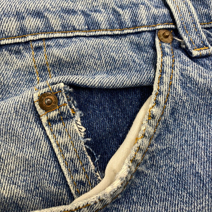 【現状渡し品】【メンズ】 LEVI'S リーバイス 刻印542 USA製 収縮率3％ オレンジタブ YKKジップ ZIPPER FLY FLARE DENIM PANTS ジッパー フライ フレア デニム パンツ ボトムス 157-260519-kh-15-izu カラー：インディゴ 万代Net店