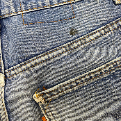 【現状渡し品】【メンズ】 LEVI'S リーバイス 刻印542 USA製 収縮率3％ オレンジタブ YKKジップ ZIPPER FLY FLARE DENIM PANTS ジッパー フライ フレア デニム パンツ ボトムス 157-260519-kh-15-izu カラー：インディゴ 万代Net店