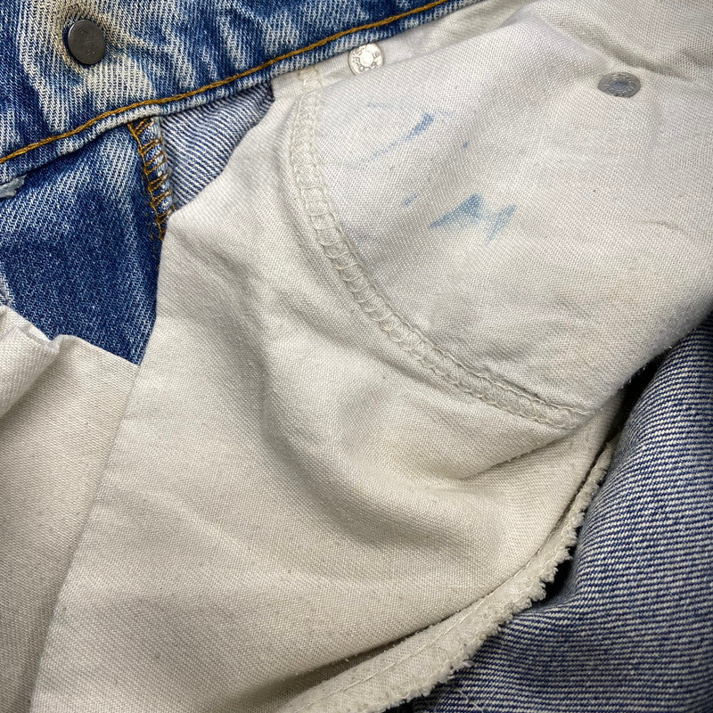 【現状渡し品】【メンズ】 LEVI'S リーバイス 刻印542 USA製 収縮率3％ オレンジタブ YKKジップ ZIPPER FLY FLARE DENIM PANTS ジッパー フライ フレア デニム パンツ ボトムス 157-260519-kh-15-izu カラー：インディゴ 万代Net店