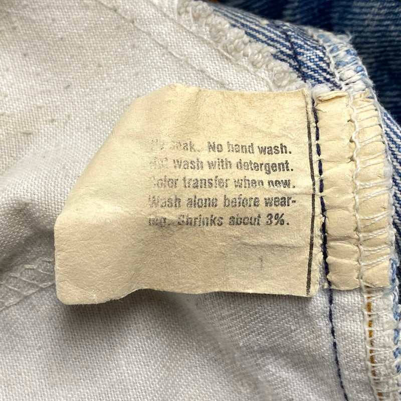【現状渡し品】【メンズ】 LEVI'S リーバイス 刻印542 USA製 収縮率3％ オレンジタブ YKKジップ ZIPPER FLY FLARE DENIM PANTS ジッパー フライ フレア デニム パンツ ボトムス 157-260519-kh-15-izu カラー：インディゴ 万代Net店