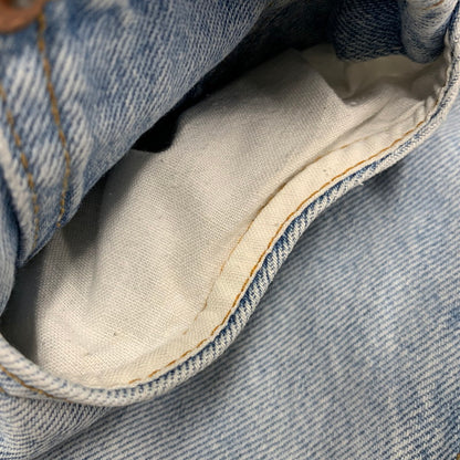 【中古品】【メンズ】 LEVI'S 501 刻印552 USA製 SMALL E 不均等V ナイロンフット DENIM PANTS デニム パンツ ズボン ボトムス 157-260526-ya-15-izu サイズ：下記参照 カラー：ライトインディゴ 万代Net店