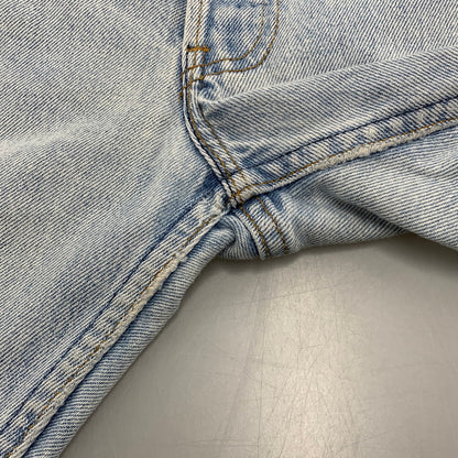 【中古品】【メンズ】 LEVI'S 501 刻印552 USA製 SMALL E 不均等V ナイロンフット DENIM PANTS デニム パンツ ズボン ボトムス 157-260526-ya-15-izu サイズ：下記参照 カラー：ライトインディゴ 万代Net店