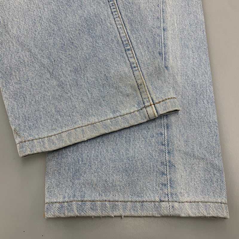 【中古品】【メンズ】 LEVI'S 501 刻印552 USA製 SMALL E 不均等V ナイロンフット DENIM PANTS デニム パンツ ズボン ボトムス 157-260526-ya-15-izu サイズ：下記参照 カラー：ライトインディゴ 万代Net店