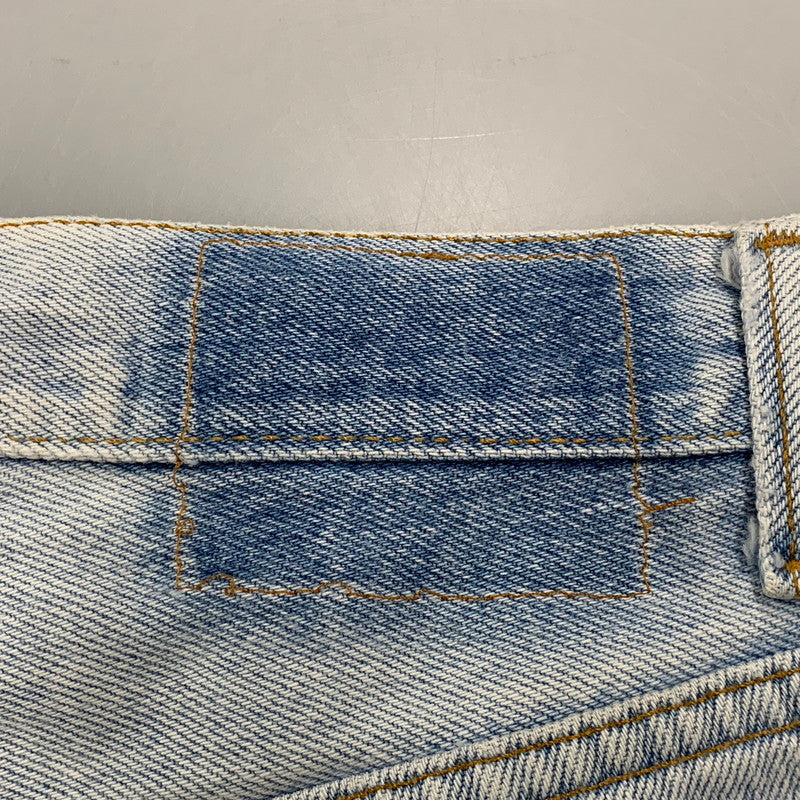 【中古品】【メンズ】 LEVI'S 501 刻印552 USA製 SMALL E 不均等V ナイロンフット DENIM PANTS デニム パンツ ズボン ボトムス 157-260526-ya-15-izu サイズ：下記参照 カラー：ライトインディゴ 万代Net店