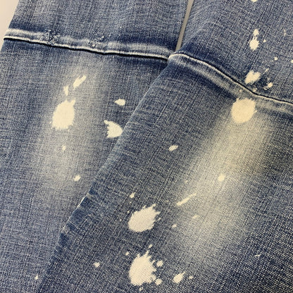 【中古品】【メンズ】 MNML ミニマル PAINT CRASH DENIM PANTS ペイント クラッシュ デニムパンツ ジーンズ ズボン ボトムス 153-260728-ay-10-izu サイズ：34 カラー：インディゴ 万代Net店