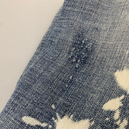 【中古品】【メンズ】 MNML ミニマル PAINT CRASH DENIM PANTS ペイント クラッシュ デニムパンツ ジーンズ ズボン ボトムス 153-260728-ay-10-izu サイズ：34 カラー：インディゴ 万代Net店