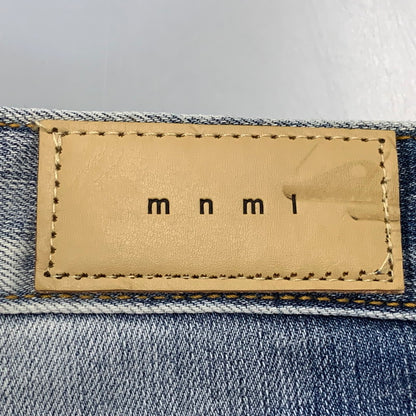 【中古品】【メンズ】 MNML ミニマル PAINT CRASH DENIM PANTS ペイント クラッシュ デニムパンツ ジーンズ ズボン ボトムス 153-260728-ay-10-izu サイズ：34 カラー：インディゴ 万代Net店