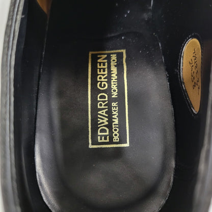 【中古品】【メンズ】 EDWARD GREEN エドワードグリーン DOVER E32 ドーバー シューズ 靴 164-260519-as-04-izu サイズ：7 1/2 カラー：ブラック 万代Net店