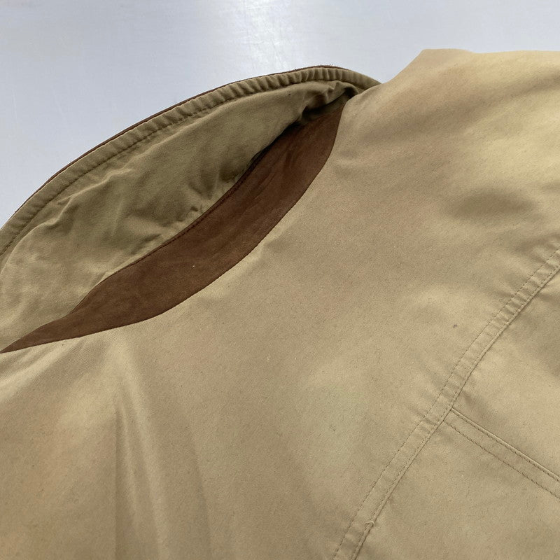 【中古品】 Brooks Brothers ブルックスブラザーズ SOUTIEN COLLAR COAT ステンカラーコート USA製 アウター 146-260519-as-24-izu カラー：ベージュ 万代Net店