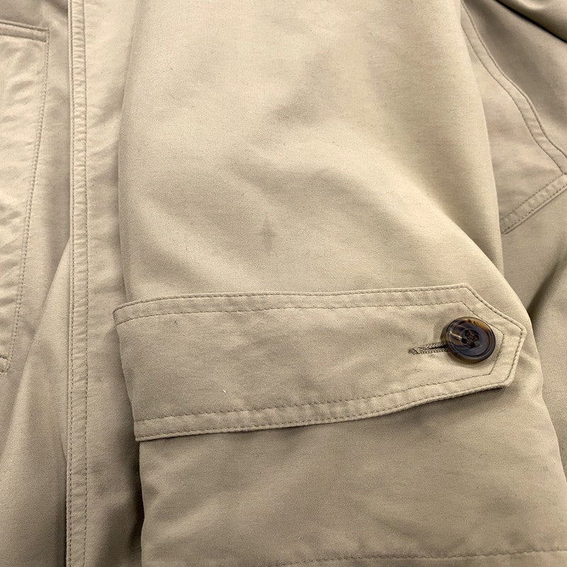 【中古品】 Brooks Brothers ブルックスブラザーズ SOUTIEN COLLAR COAT ステンカラーコート USA製 アウター 146-260519-as-24-izu カラー：ベージュ 万代Net店