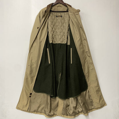 【中古品】 Brooks Brothers ブルックスブラザーズ SOUTIEN COLLAR COAT ステンカラーコート USA製 アウター 146-260519-as-24-izu カラー：ベージュ 万代Net店