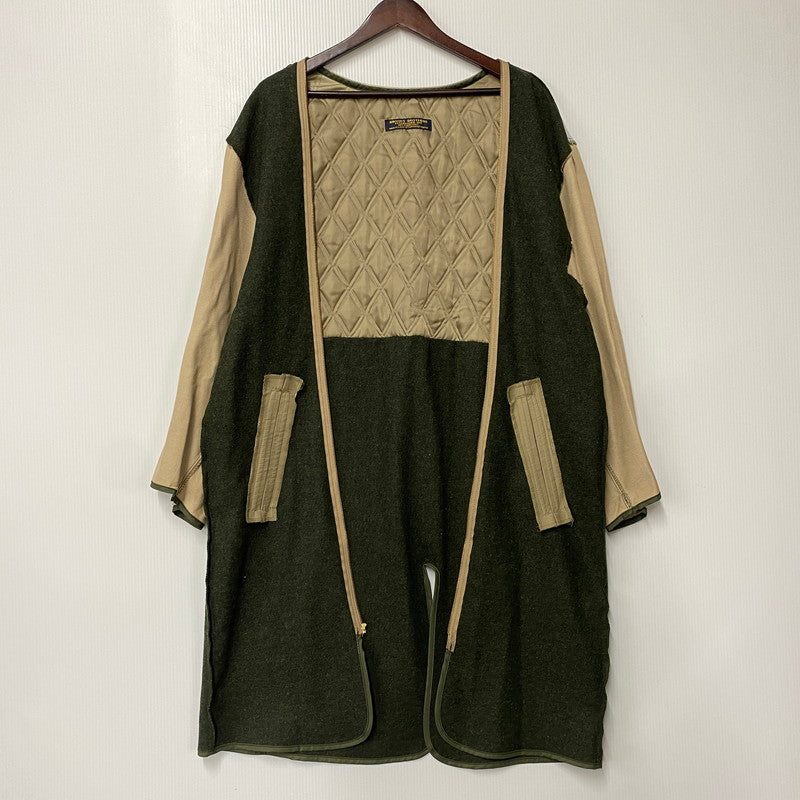 【中古品】 Brooks Brothers ブルックスブラザーズ SOUTIEN COLLAR COAT ステンカラーコート USA製 アウター 146-260519-as-24-izu カラー：ベージュ 万代Net店