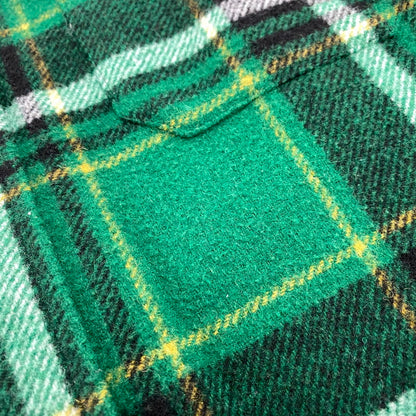 【中古品】【メンズ】 POLO RALPH LAUREN ポロ・ラルフローレン CLASSIC FIT WOOL CHECK L/S SHIRT ウールチェック ロングスリーブ シャツ 長袖 147-260519-as-16-izu サイズ：M カラー：グリーン系 万代Net店