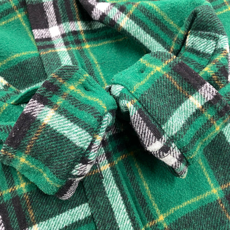 【中古品】【メンズ】 POLO RALPH LAUREN ポロ・ラルフローレン CLASSIC FIT WOOL CHECK L/S SHIRT ウールチェック ロングスリーブ シャツ 長袖 147-260519-as-16-izu サイズ：M カラー：グリーン系 万代Net店