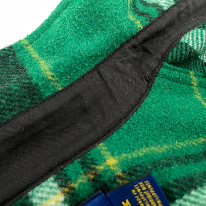 【中古品】【メンズ】 POLO RALPH LAUREN ポロ・ラルフローレン CLASSIC FIT WOOL CHECK L/S SHIRT ウールチェック ロングスリーブ シャツ 長袖 147-260519-as-16-izu サイズ：M カラー：グリーン系 万代Net店