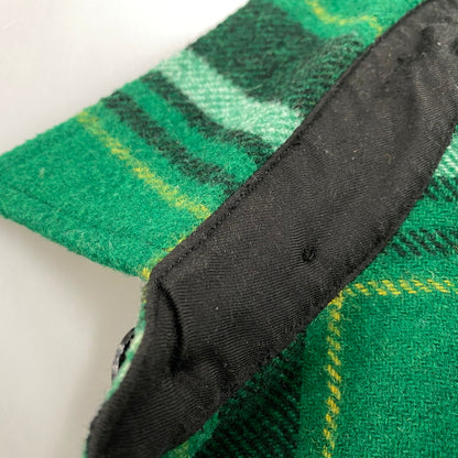 【中古品】【メンズ】 POLO RALPH LAUREN ポロ・ラルフローレン CLASSIC FIT WOOL CHECK L/S SHIRT ウールチェック ロングスリーブ シャツ 長袖 147-260519-as-16-izu サイズ：M カラー：グリーン系 万代Net店