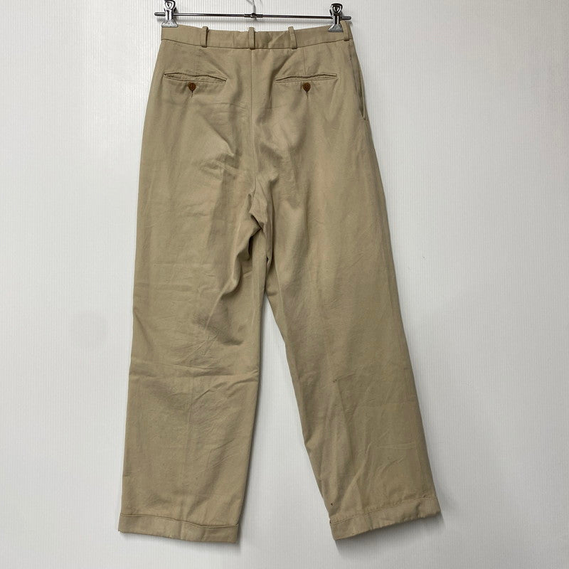 【中古品】【メンズ】 BARRY BRICKEN バリーブリッケン 2-TUCK CHINO PANTS ツータック チノ パンツ ボトムス ズボン 157-260527-cs-02-izu サイズ：30 カラー：ベージュ 万代Net店