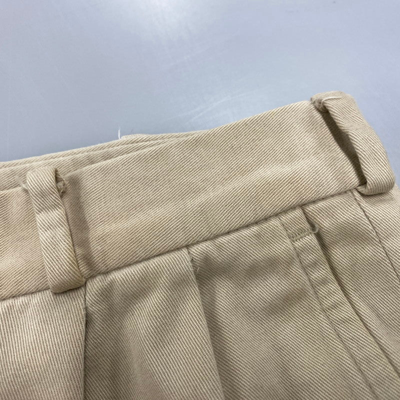 【中古品】【メンズ】 BARRY BRICKEN バリーブリッケン 2-TUCK CHINO PANTS ツータック チノ パンツ ボトムス ズボン 157-260527-cs-02-izu サイズ：30 カラー：ベージュ 万代Net店