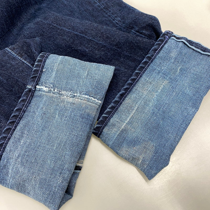 【中古品】【メンズ】 TENDER CO. テンダー コー TYPE:132 BUTTONFLY WIDE DENIM PANTS ボタンフライ ワイド デニム パンツ ボトムス 152-260519-kh-14-izu サイズ：2 カラー：インディゴ 万代Net店