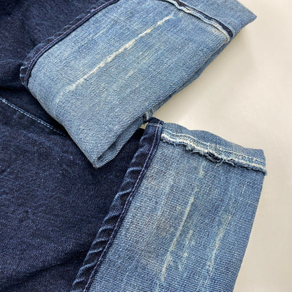 【中古品】【メンズ】 TENDER CO. テンダー コー TYPE:132 BUTTONFLY WIDE DENIM PANTS ボタンフライ ワイド デニム パンツ ボトムス 152-260519-kh-14-izu サイズ：2 カラー：インディゴ 万代Net店