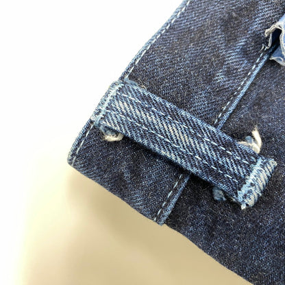 【中古品】【メンズ】 TENDER CO. テンダー コー TYPE:132 BUTTONFLY WIDE DENIM PANTS ボタンフライ ワイド デニム パンツ ボトムス 152-260519-kh-14-izu サイズ：2 カラー：インディゴ 万代Net店
