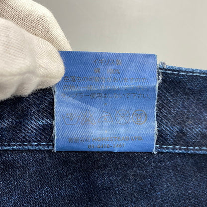 【中古品】【メンズ】 TENDER CO. テンダー コー TYPE:132 BUTTONFLY WIDE DENIM PANTS ボタンフライ ワイド デニム パンツ ボトムス 152-260519-kh-14-izu サイズ：2 カラー：インディゴ 万代Net店