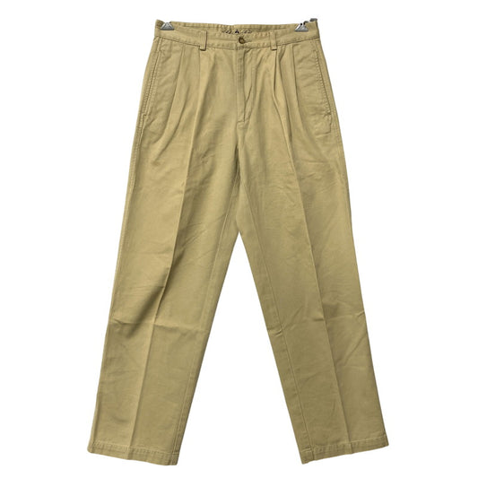 【中古品】【メンズ】 BROOKS BROTHERS ブルックスブラザーズ 2-TUCK CHINO PANTS ツータック チノ パンツ ボトムス ズボン 157-260527-cs-07-izu サイズ：W30 L30 カラー：ベージュ 万代Net店