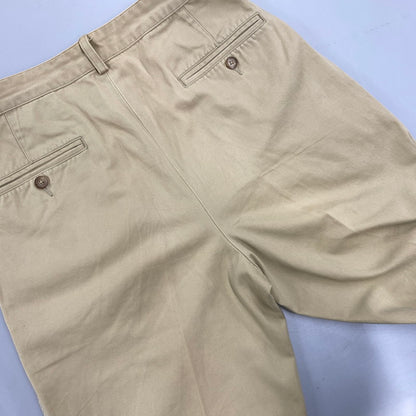 【中古品】【メンズ】 BROOKS BROTHERS ブルックスブラザーズ 2-TUCK CHINO PANTS ツータック チノ パンツ ボトムス ズボン 157-260527-cs-07-izu サイズ：W30 L30 カラー：ベージュ 万代Net店