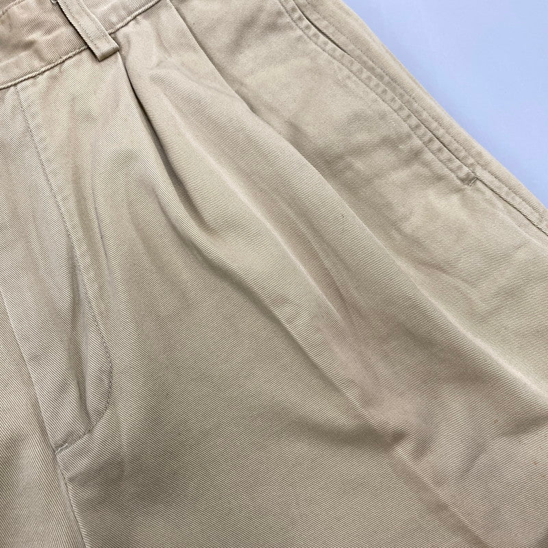 【中古品】【メンズ】 BROOKS BROTHERS ブルックスブラザーズ 2-TUCK CHINO PANTS ツータック チノ パンツ ボトムス ズボン 157-260527-cs-07-izu サイズ：W30 L30 カラー：ベージュ 万代Net店