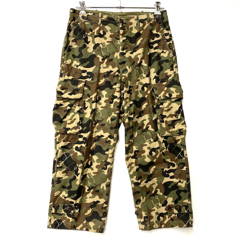 【中古品】【メンズ】 SCYE サイ 1122-83066 RHINO CAMO PRINT CARGO PANTS リノ カモ プリント カーゴ パンツ ボトムス ズボン 151-260527-cs-03-izu サイズ：38 カラー：マルチ 万代Net店