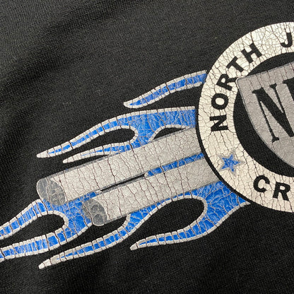 【中古品】【メンズ】 HANES ヘインズ NORTH JERSEY CRUISERS MOTORCYCLE CLUB S/S TEE ノース ジャージー クルーザーズ モーターサイクル クラブ 半袖Tシャツ 146-260801-as-28-izu サイズ：L カラー：ブラック 万代Net店