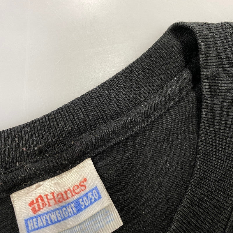 【中古品】【メンズ】 HANES ヘインズ NORTH JERSEY CRUISERS MOTORCYCLE CLUB S/S TEE ノース ジャージー クルーザーズ モーターサイクル クラブ 半袖Tシャツ 146-260801-as-28-izu サイズ：L カラー：ブラック 万代Net店