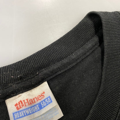 【中古品】【メンズ】 HANES ヘインズ NORTH JERSEY CRUISERS MOTORCYCLE CLUB S/S TEE ノース ジャージー クルーザーズ モーターサイクル クラブ 半袖Tシャツ 146-260801-as-28-izu サイズ：L カラー：ブラック 万代Net店