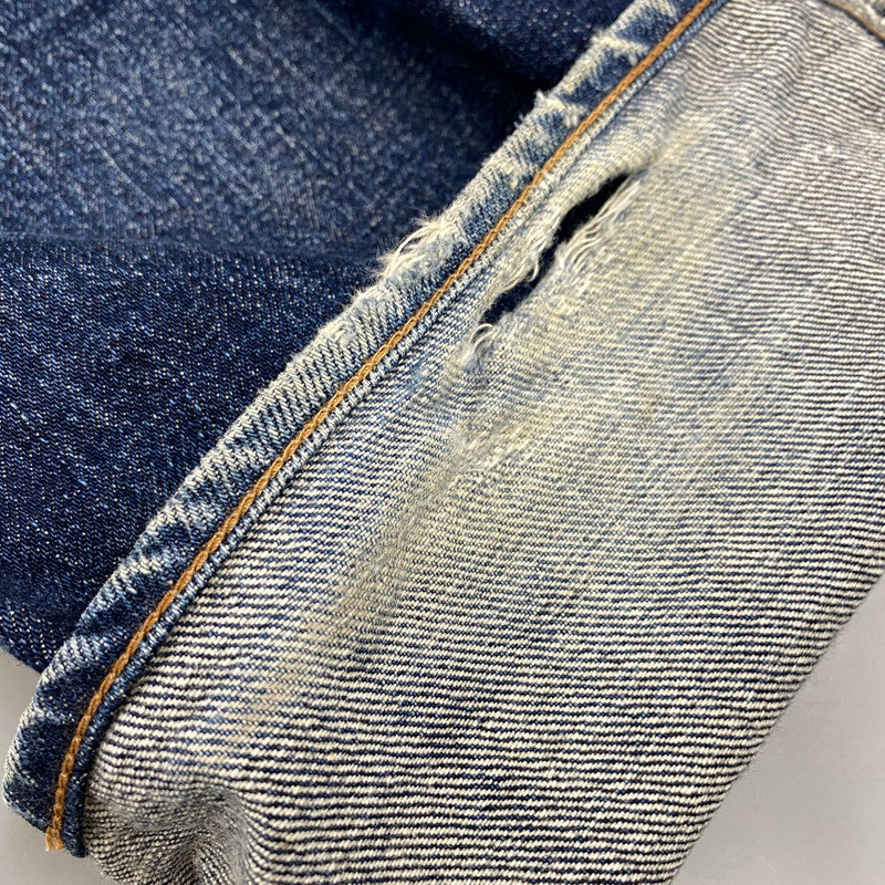 【中古品】【メンズ】 KOJIMA GENES 児島ジーンズ ZIP FLY DENIM PANTS ジップ フライ デニム パンツ ボトムス ズボン 156-260527-cs-04-izu サイズ：40 カラー：インディゴ 万代Net店