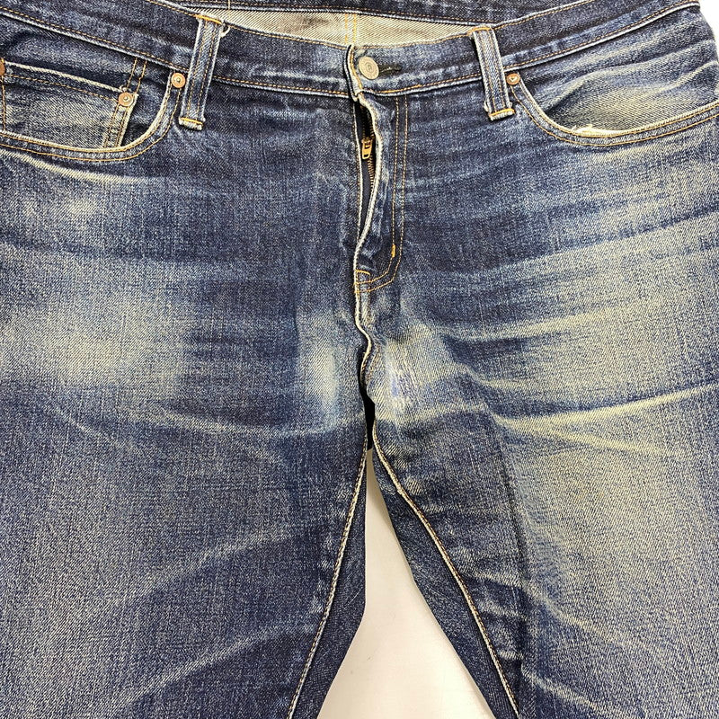 【中古品】【メンズ】 KOJIMA GENES 児島ジーンズ ZIP FLY DENIM PANTS ジップ フライ デニム パンツ ボトムス ズボン 156-260527-cs-04-izu サイズ：40 カラー：インディゴ 万代Net店