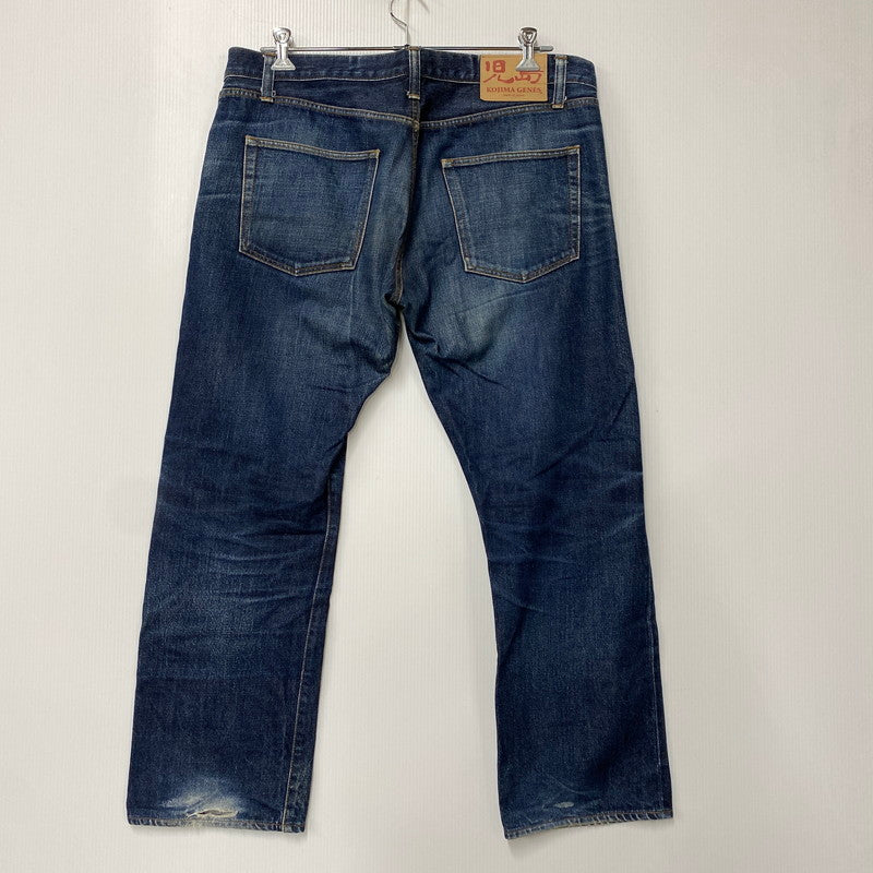 【中古品】【メンズ】 KOJIMA GENES 児島ジーンズ ZIP FLY DENIM PANTS ジップ フライ デニム パンツ ボトムス ズボン 156-260527-cs-04-izu サイズ：40 カラー：インディゴ 万代Net店