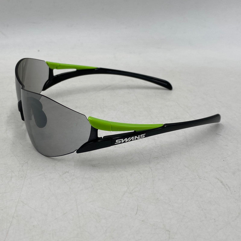 【中古品】【メンズ/レディース】 SWANS スワンズ SOU2 SUNGLASSES サングラス 203-260611-ya-09-izu カラー：ブラック×黄緑 万代Net店